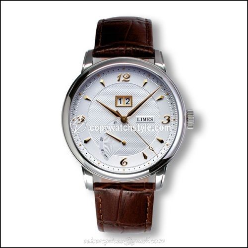 Limes Pharo BigDate - Two-tone / brown leather strep U6282C-LA4.2 Limes Pharo BigDate - Two-tone / brown leather strep U6282C-LA4.2