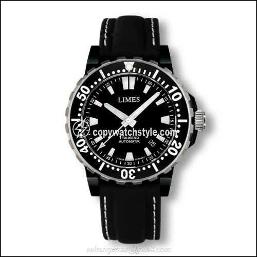 Limes 1Tausend Automatic PVD - Leather strap U8787SW-LA2.1 Limes 1Tausend Automatic PVD - Leather strap U8787SW-LA2.1