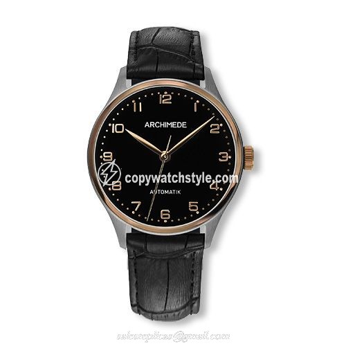 Archimede Klassik 36 TwoTone / Black / Black Leather UA4929-A3.41-EG5