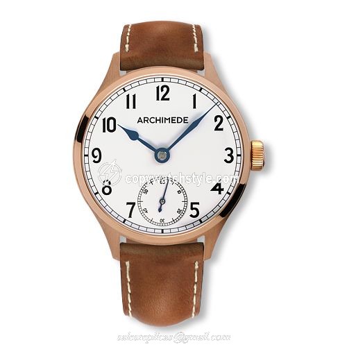 Archimede DeckWatch Bronze / Silver / Brown Leather UA7929-H1.2-BR Archimede DeckWatch Bronze / Silver / Brown Leather UA7929-H1.2-BR