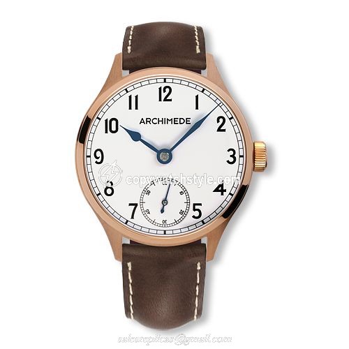 Archimede DeckWatch Bronze / Silver / Brown Leather UA7929-H1.4-BR Archimede DeckWatch Bronze / Silver / Brown Leather UA7929-H1.4-BR