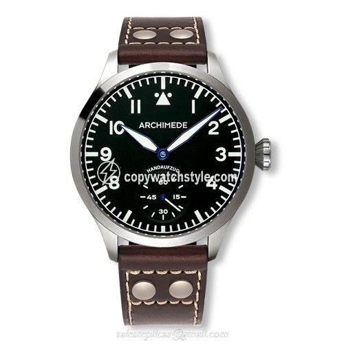 Archimede Pilot 45 KS Stainless Steel / Black UA7949-H1.3 Archimede Pilot 45 KS Stainless Steel / Black UA7949-H1.3