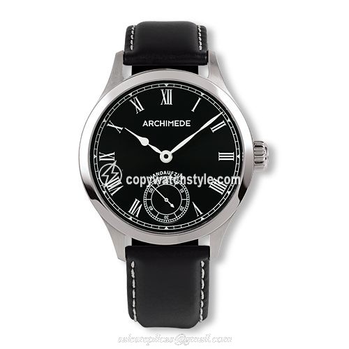 Archimede DeckWatch Stainless Steel / Black / Black Leather UA7952-H4.1 Archimede DeckWatch Stainless Steel / Black / Black Leather UA7952-H4.1