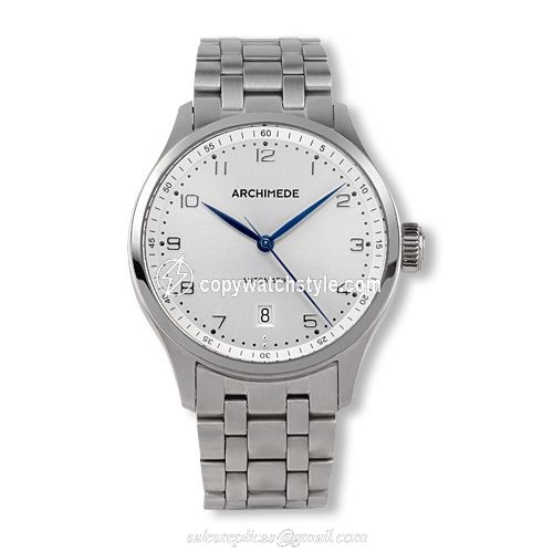 Archimede Klassik 39 Stainless Steel / Silver / Bracelet UA7969B-A3.3