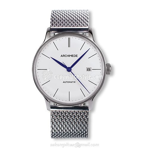 Archimede 1950-1 Stainless Steel / Silver / Mesh UA8069BM-A1.1 Archimede 1950-1 Stainless Steel / Silver / Mesh UA8069BM-A1.1