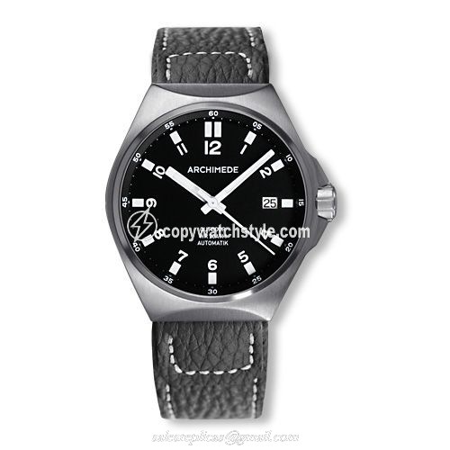 Archimede OutDoor 39 Protect Stainless Steel / Black / Leather UA8239-A2.1-H Archimede OutDoor 39 Protect Stainless Steel / Black / Leather UA8239-A2.1-H