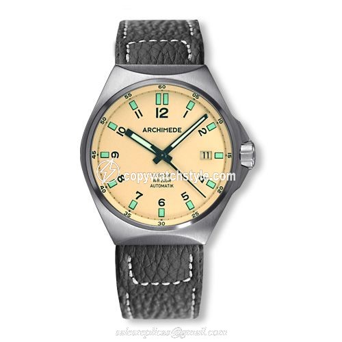 Archimede OutDoor 39 Protect Stainless Steel / Cream / Leather UA8239-A5.1-H Archimede OutDoor 39 Protect Stainless Steel / Cream / Leather UA8239-A5.1-H