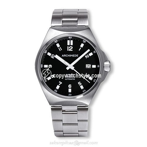 Archimede OutDoor 39 Protect Stainless Steel / Black / Bracelet UA8239B-A2.1-H Archimede OutDoor 39 Protect Stainless Steel / Black / Bracelet UA8239B-A2.1-H
