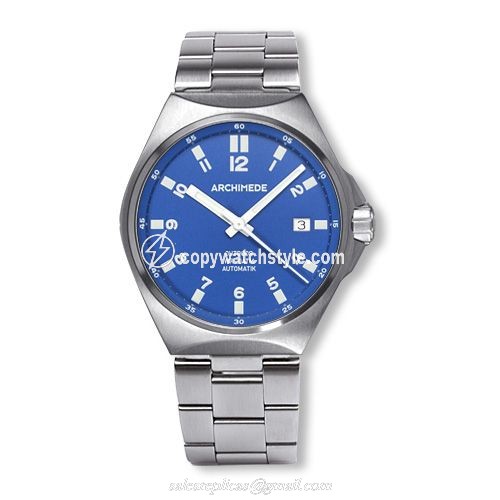 Archimede OutDoor 39 Protect Stainless Steel / Blue / Bracelet UA8239B-A3.1-H Archimede OutDoor 39 Protect Stainless Steel / Blue / Bracelet UA8239B-A3.1-H