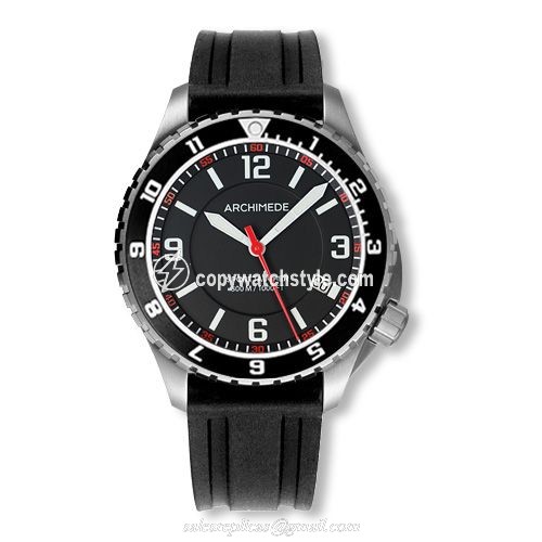 Archimede SportTaucher GMT Stainless Steel / Black / Rubber UA8974-GS-A1.2 Archimede SportTaucher GMT Stainless Steel / Black / Rubber UA8974-GS-A1.2