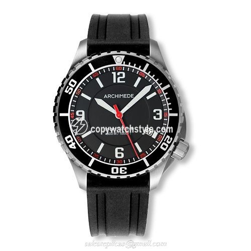 Archimede SportTaucher Stainless Steel / Black / Rubber UA8974-TS-A1.2 Archimede SportTaucher Stainless Steel / Black / Rubber UA8974-TS-A1.2