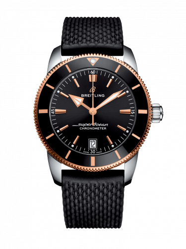 Breitling Superocean Heritage II B20 Automatic 42 Stainless Steel / Red Gold / Black / Rubber / Folding UB2010121B1S1 Breitling Superocean Heritage II B20 Automatic 42 Stainless Steel / Red Gold / Black / Rubber / Folding UB2010121B1S1