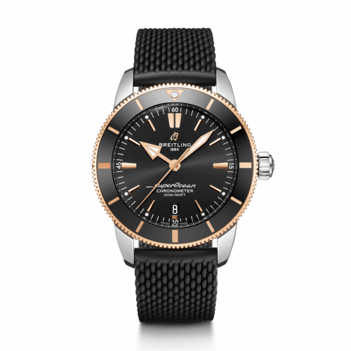 Breitling Superocean Heritage II B20 Automatic 44 Stainless Steel / Red Gold / Black / Rubber / Folding UB2030121B1S1