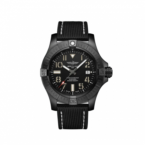 Breitling Avenger Automatic 45 Seawolf Night Mission / Black / Military / Pin V17319101B1X1 Breitling Avenger Automatic 45 Seawolf Night Mission / Black / Military / Pin V17319101B1X1