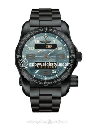 Breitling Emergency II Night Mission / Green Mother-of-Pearl / Bracelet V7632530/L527/159V