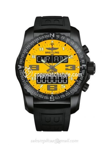 Breitling Cockpit B50 Night Mission / Yellow / Rubber / Folding / Boutique Edition VB50105T/I525/155S/V20DSA.4 Breitling Cockpit B50 Night Mission / Yellow / Rubber / Folding / Boutique Edition VB50105T/I525/155S/V20DSA.4