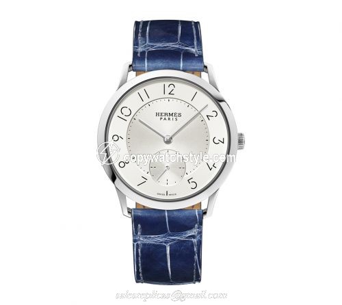 Hermes Slim d'Hermes GM Stainless Steel / Silver W043196WW00 Hermes Slim d'Hermes GM Stainless Steel / Silver W043196WW00