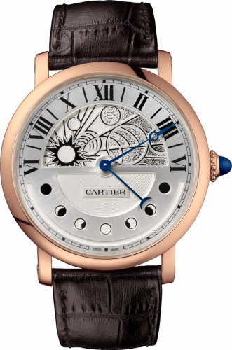 Cartier Rotonde de Cartier 43.5 Day & Night Pink Gold / Silver W1556243 Cartier Rotonde de Cartier 43.5 Day & Night Pink Gold / Silver W1556243