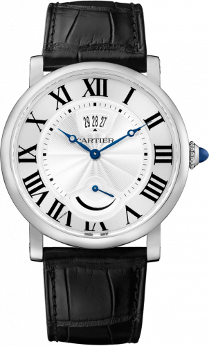 Cartier Rotonde de Cartier Calendar Aperture and Power Reserve Stainless Steel / Silver W1556369 Cartier Rotonde de Cartier Calendar Aperture and Power Reserve Stainless Steel / Silver W1556369