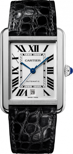 Cartier Tank Solo Automatic Stainless Steel / Silver W5200027