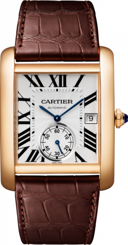 Cartier Tank MC 34.3 Pink Gold / Silver W5330001