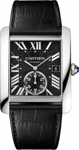 Cartier Tank MC 34.3 Stainless Steel / Black W5330004 Cartier Tank MC 34.3 Stainless Steel / Black W5330004
