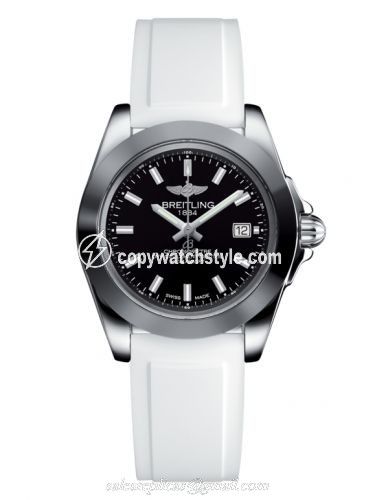 Breitling Galactic 32 Sleek Edition Stainless Steel / Trophy Black / Rubber W7133012/BF62/164S/A14S.1 Breitling Galactic 32 Sleek Edition Stainless Steel / Trophy Black / Rubber W7133012/BF62/164S/A14S.1