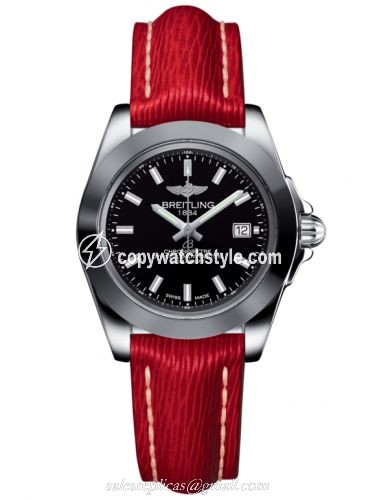 Breitling Galactic 32 Sleek Edition Stainless Steel / Trophy Black / Sahara W7133012/BF62/209X/A14BA.1 Breitling Galactic 32 Sleek Edition Stainless Steel / Trophy Black / Sahara W7133012/BF62/209X/A14BA.1