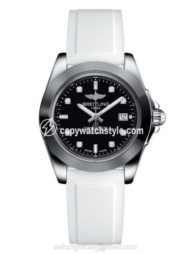 Breitling Galactic 32 Sleek Edition Stainless Steel / Trophy Black Diamond / Rubber W7133012/BF63/164S/A14S.1 Breitling Galactic 32 Sleek Edition Stainless Steel / Trophy Black Diamond / Rubber W7133012/BF63/164S/A14S.1
