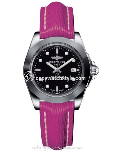Breitling Galactic 32 Sleek Edition Stainless Steel / Trophy Black Diamond / Sahara W7133012/BF63/241X/A14BA.1 Breitling Galactic 32 Sleek Edition Stainless Steel / Trophy Black Diamond / Sahara W7133012/BF63/241X/A14BA.1