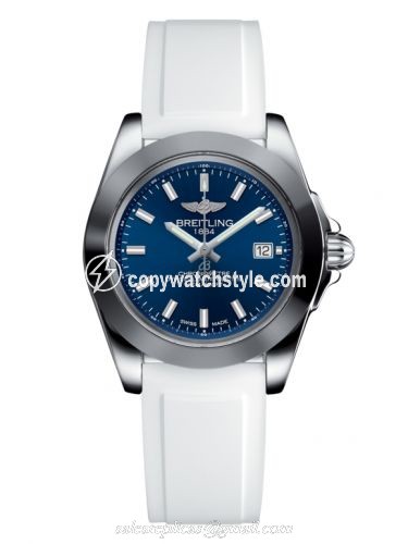 Breitling Galactic 32 Sleek Edition Stainless Steel / Horizon Blue / Rubber W7133012/C951/164S/A14S.1