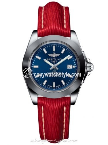 Breitling Galactic 32 Sleek Edition Stainless Steel / Horizon Blue / Sahara W7133012/C951/209X/A14BA.1 Breitling Galactic 32 Sleek Edition Stainless Steel / Horizon Blue / Sahara W7133012/C951/209X/A14BA.1