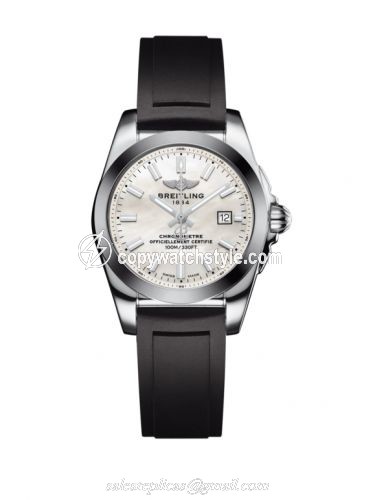 Breitling Galactic 29 Stainless Steel / Pearl / Rubber W7234812/A784/248S/A12S.1 Breitling Galactic 29 Stainless Steel / Pearl / Rubber W7234812/A784/248S/A12S.1