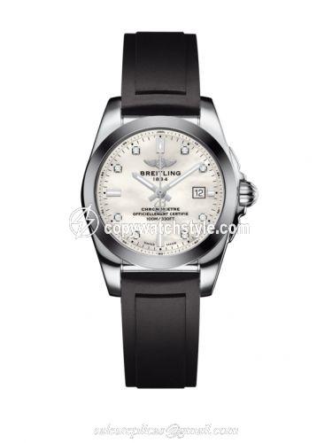 Breitling Galactic 29 Stainless Steel / Pearl Diamond / Rubber W7234812/A785/248S/A12S.1 Breitling Galactic 29 Stainless Steel / Pearl Diamond / Rubber W7234812/A785/248S/A12S.1