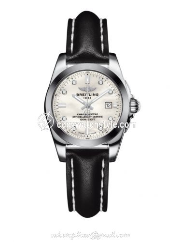 Breitling Galactic 29 Stainless Steel / Pearl Diamond / Calf W7234812/A785/477X/A12BA.1 Breitling Galactic 29 Stainless Steel / Pearl Diamond / Calf W7234812/A785/477X/A12BA.1