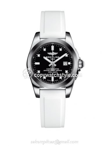 Breitling Galactic 29 Stainless Steel / Trophy Black Diamond / Rubber W7234812/BE50/249S/A12S.1 Breitling Galactic 29 Stainless Steel / Trophy Black Diamond / Rubber W7234812/BE50/249S/A12S.1