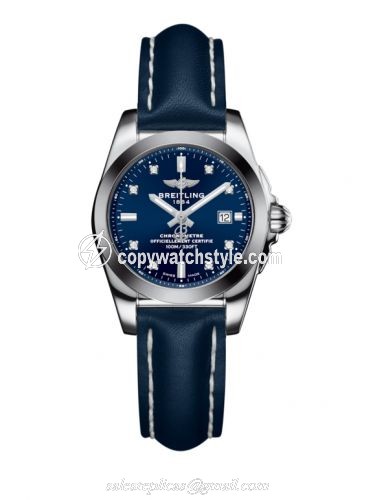 Breitling Galactic 29 Stainless Steel / Horizon Blue Diamond / Calf W7234812/C965/486X/A12BA.1 Breitling Galactic 29 Stainless Steel / Horizon Blue Diamond / Calf W7234812/C965/486X/A12BA.1