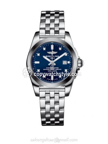 Breitling Galactic 29 Stainless Steel / Horizon Blue Diamond / Bracelet W7234812/C965/791A Breitling Galactic 29 Stainless Steel / Horizon Blue Diamond / Bracelet W7234812/C965/791A