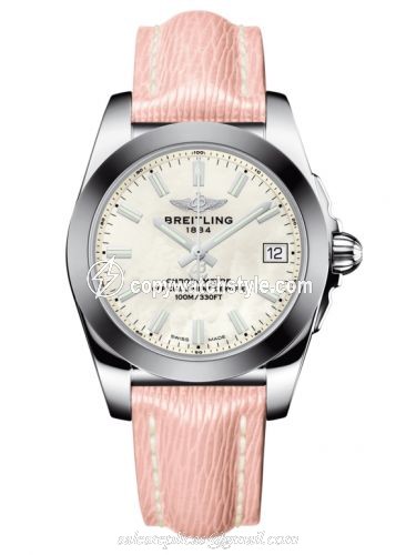 Breitling Galactic 36 Stainless Steel / SleekT / Pearl / Sahara W7433012.A779.239X Breitling Galactic 36 Stainless Steel / SleekT / Pearl / Sahara W7433012.A779.239X