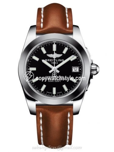 Breitling Galactic 36 Stainless Steel / SleekT / Trophy Black / Calf W7433012.BE08.412X Breitling Galactic 36 Stainless Steel / SleekT / Trophy Black / Calf W7433012.BE08.412X