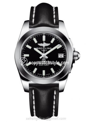 Breitling Galactic 36 Stainless Steel / SleekT / Trophy Black / Calf W7433012.BE08.414X Breitling Galactic 36 Stainless Steel / SleekT / Trophy Black / Calf W7433012.BE08.414X
