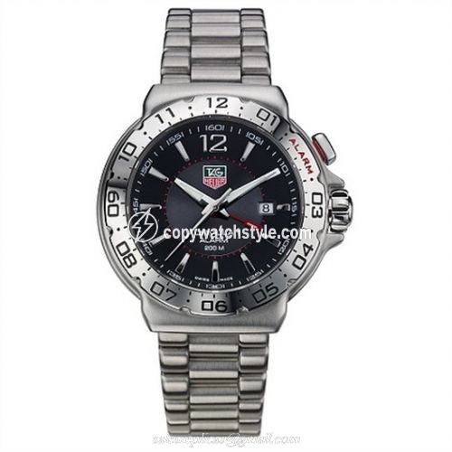 TAG Heuer Formula 1 Quartz Alarm 41 Stainless Steel / Black / Bracelet WAC111A.BA0850 TAG Heuer Formula 1 Quartz Alarm 41 Stainless Steel / Black / Bracelet WAC111A.BA0850