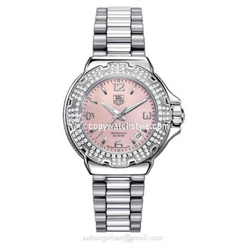 TAG Heuer Formula 1 Quartz 37 Stainless Steel / Diamond / MOP / Bracelet WAC1216.BA0852 TAG Heuer Formula 1 Quartz 37 Stainless Steel / Diamond / MOP / Bracelet WAC1216.BA0852