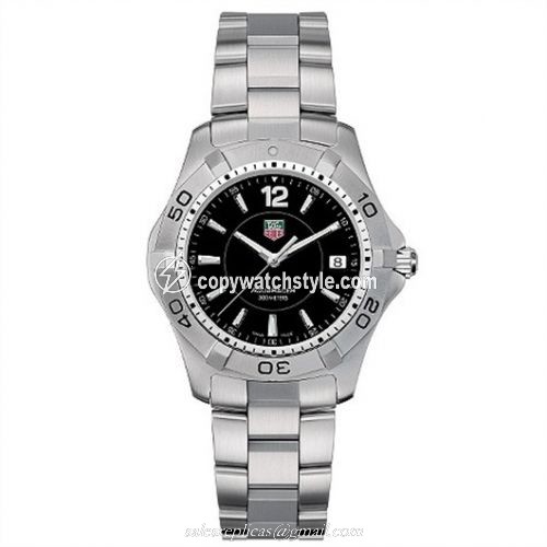TAG Heuer Aquaracer 300M Quartz 38.4 Stainless Steel / Black / Bracelet WAF1110.BA0800 TAG Heuer Aquaracer 300M Quartz 38.4 Stainless Steel / Black / Bracelet WAF1110.BA0800