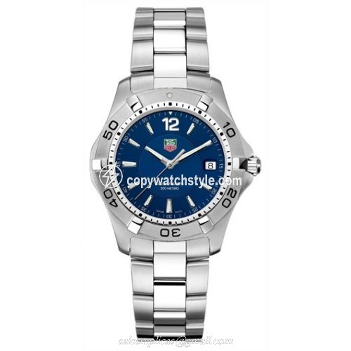 TAG Heuer Aquaracer 300M Quartz 38.4 Stainless Steel / Blue / Bracelet WAF1113.BA0801