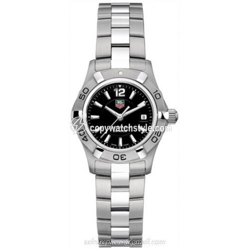 TAG Heuer Aquaracer 300M Quartz 27 Stainless Steel / Black / Bracelet WAF1410.BA0823 TAG Heuer Aquaracer 300M Quartz 27 Stainless Steel / Black / Bracelet WAF1410.BA0823