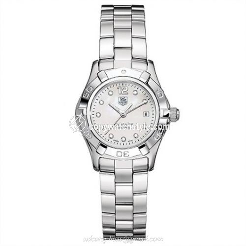TAG Heuer Aquaracer 300M Quartz 27 Stainless Steel / MOP - Diamond / Bracelet WAF1415.BA0813 TAG Heuer Aquaracer 300M Quartz 27 Stainless Steel / MOP - Diamond / Bracelet WAF1415.BA0813