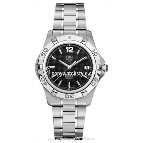 TAG Heuer Aquaracer 300M Calibre 5 38.4 Stainless Steel / Black / Bracelet WAF2110.BA0806 TAG Heuer Aquaracer 300M Calibre 5 38.4 Stainless Steel / Black / Bracelet WAF2110.BA0806