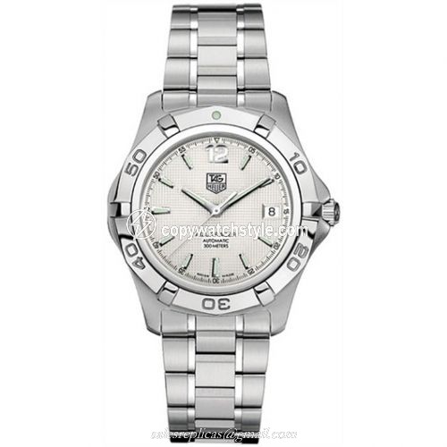 TAG Heuer Aquaracer 300M Calibre 5 38.4 Stainless Steel / Silver / Bracelet WAF2111.BA0806 TAG Heuer Aquaracer 300M Calibre 5 38.4 Stainless Steel / Silver / Bracelet WAF2111.BA0806