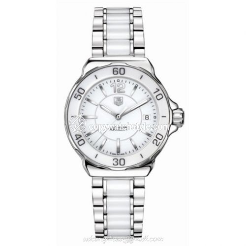 TAG Heuer Formula 1 Quartz 37 Stainless Steel / White / Bracelet WAH1211.BA0861